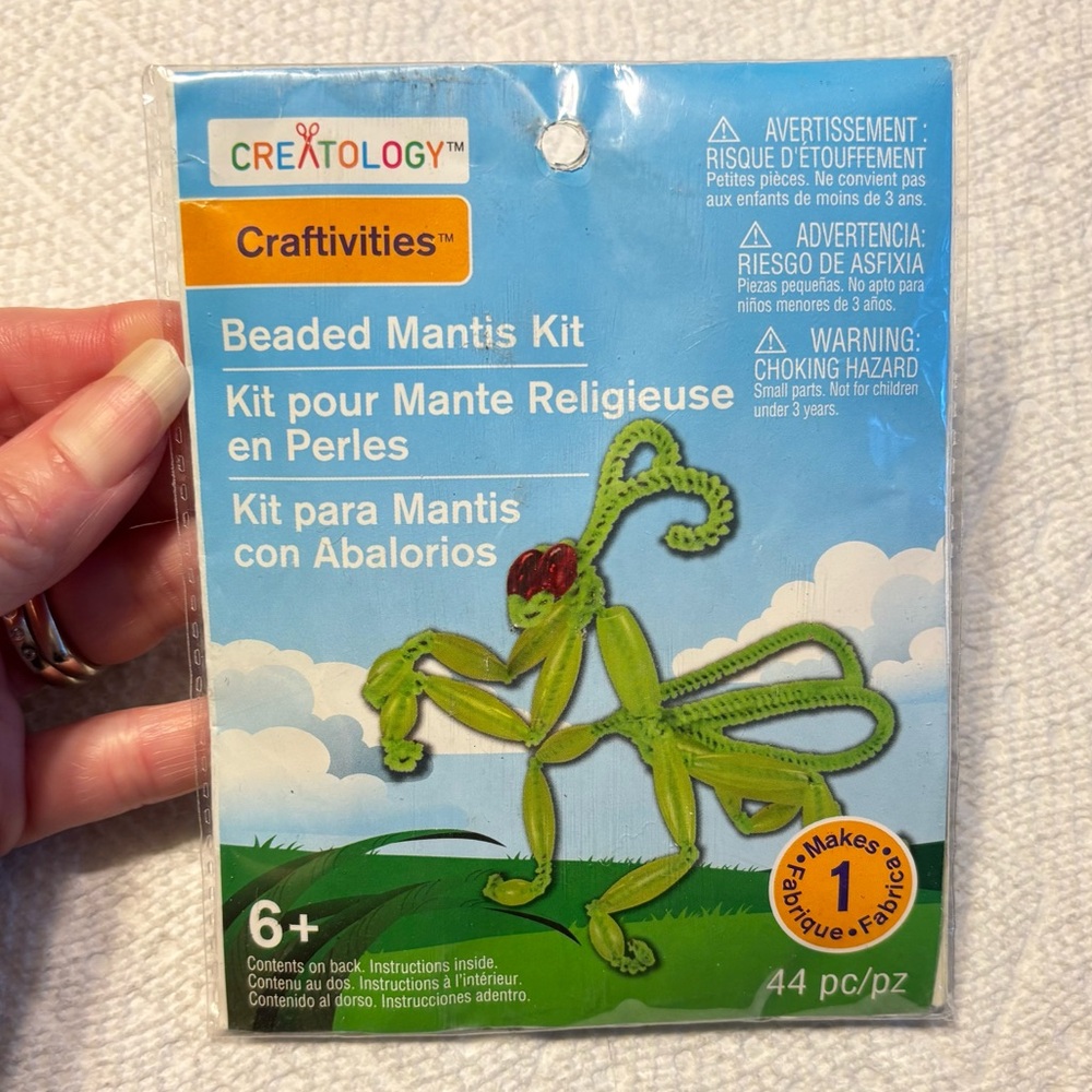 Creatology Craftivities Beaded Mantis Kit
